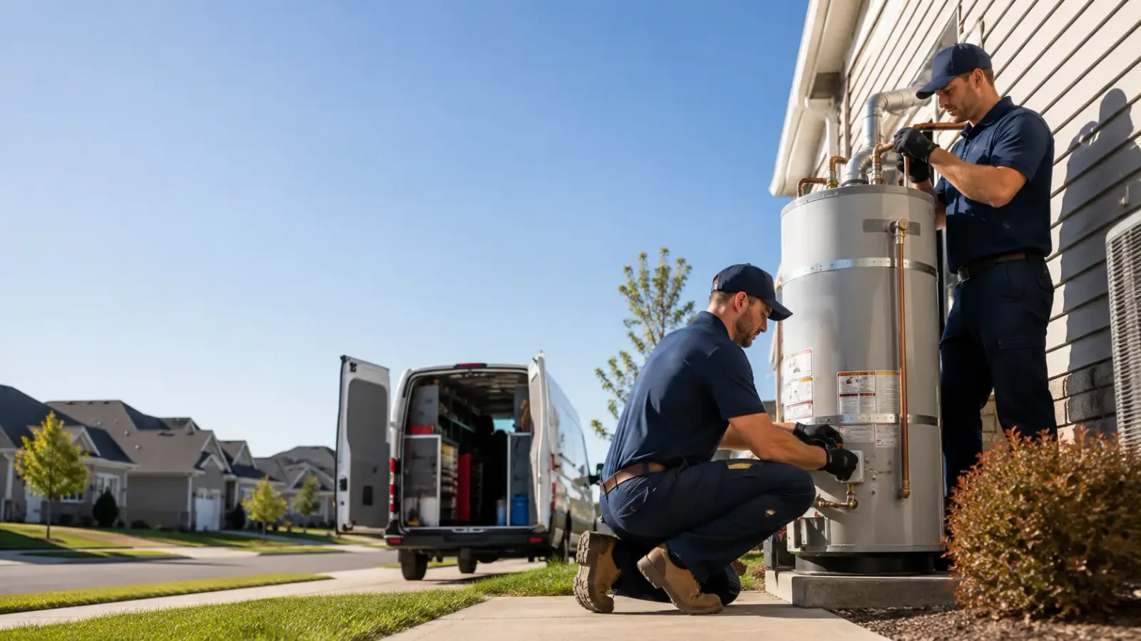 Water Heater Installation in Sextonville, WI
